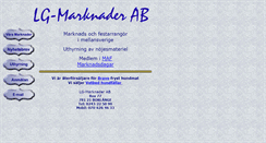 Desktop Screenshot of lg-marknader.se